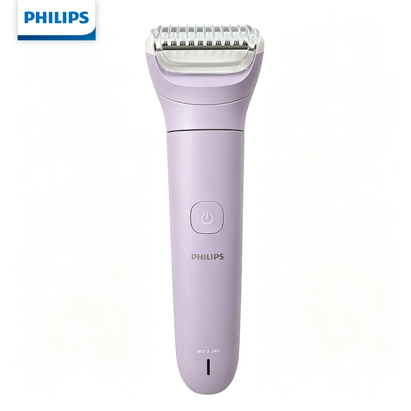 Philips Lady Shaver BRL138/00 Wet Dry Electric Body Hair Remover for Leg Bikini Trimmer Sensitive Skin Women's Epilators Device