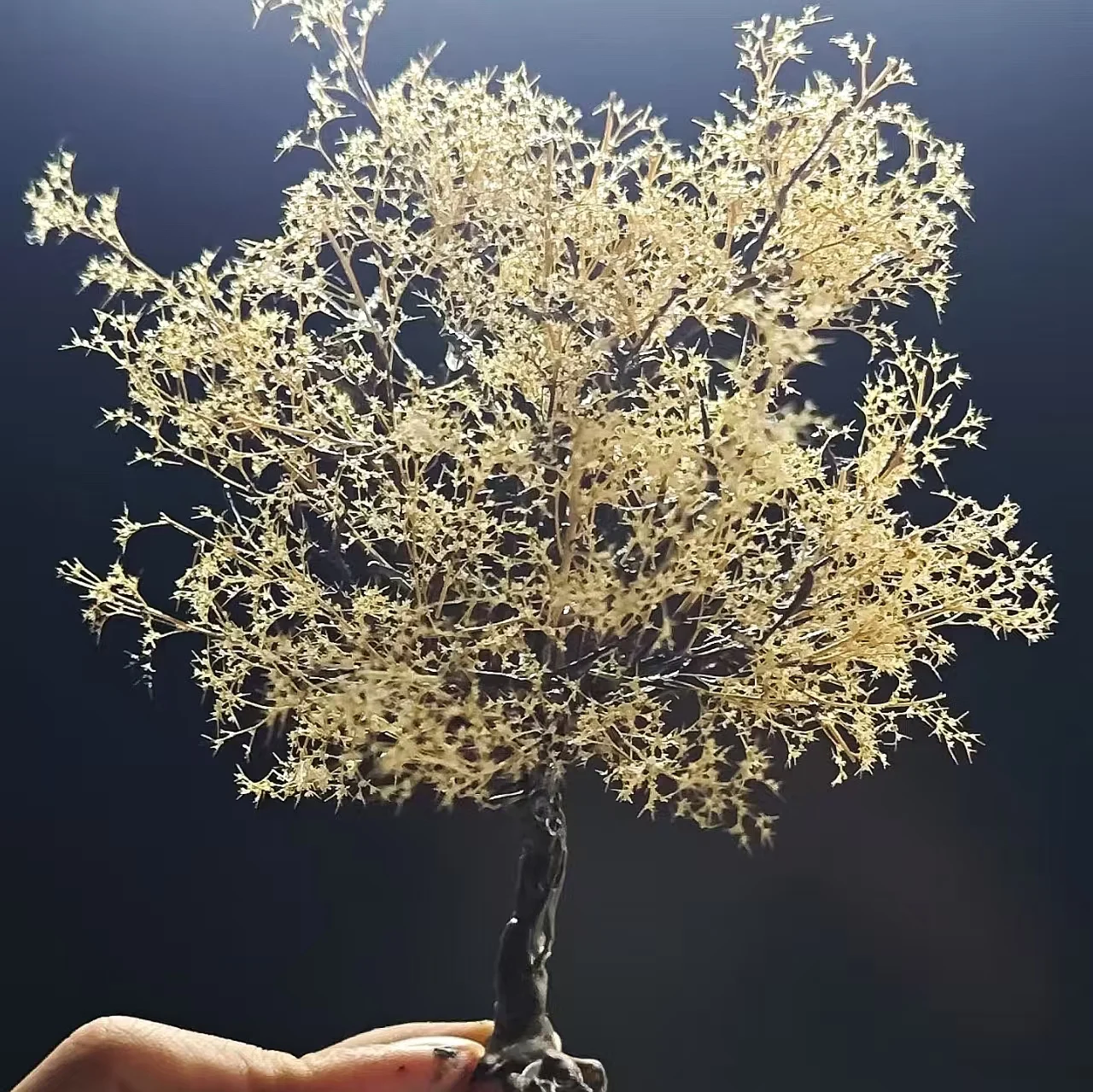 

1Box Miniature Model Sea Foam Tree Sumulation Dry Tree Vegetation Plants Bushes For HO N Railway Train Military Garden Landscape