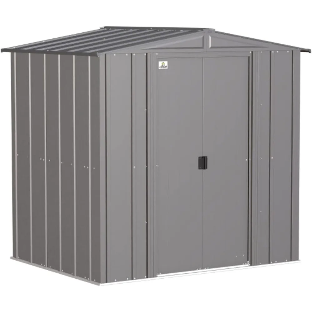 

Classic Steel Storage Shed, 6x5, Charcoal