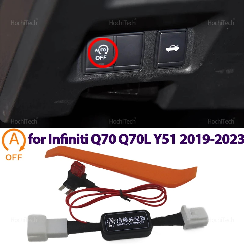 Car Automatic Stop Start Engine System Off Control Start Stop Canceler Disable Cable for Infiniti Q70 Q70L Y51 2019-2023