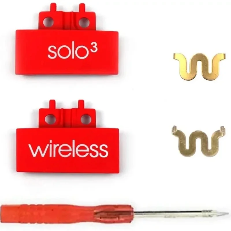 استبدال غطاء الرأس للفوز Solo3 ، مجموعة أجزاء معدنية قابلة للطي ، سماعات لاسلكية فوق الأذن ، موصل