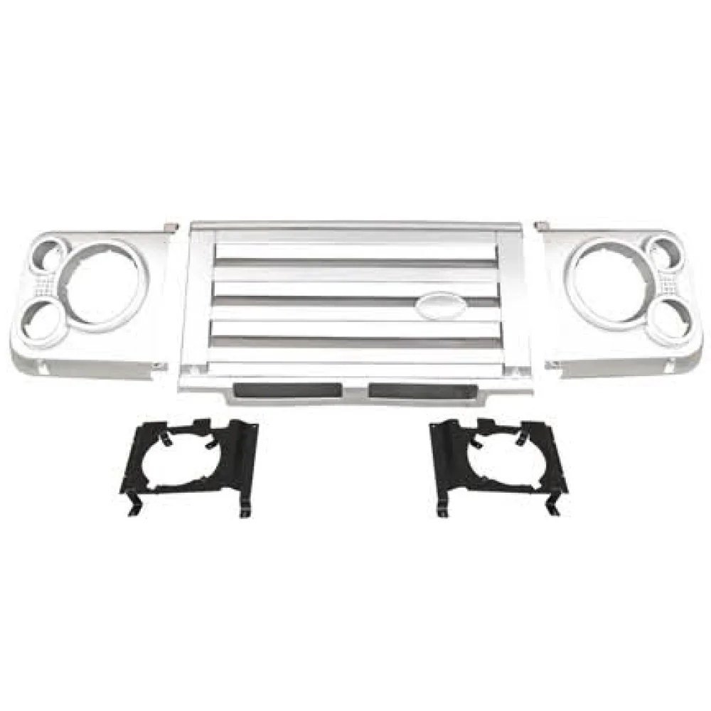 

Подходит для Land Rover Defender 90/110, глянцевая черная решетка SVX.