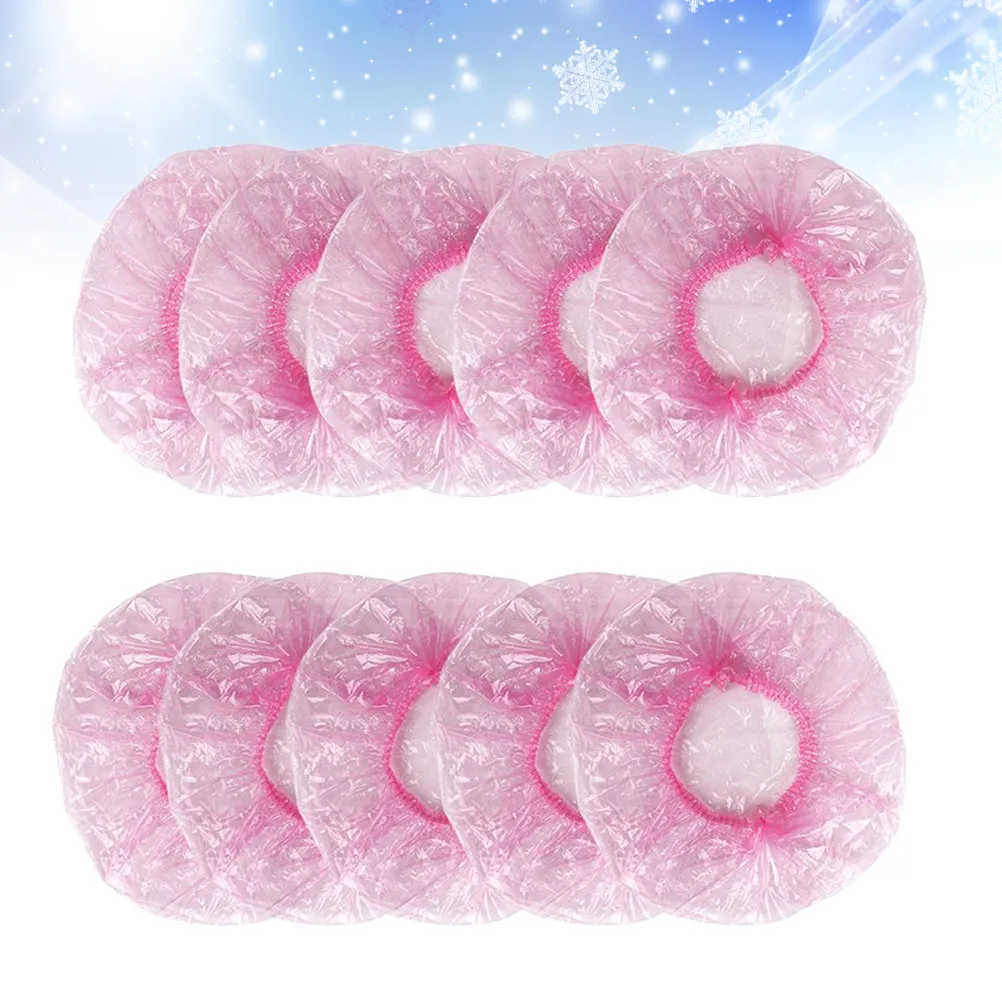 400Pcs Disposable Bath Caps Soft Lightweight Foldable Shower Hats for Bathroom Home Salon Spa Travel Makeup Facial Care
