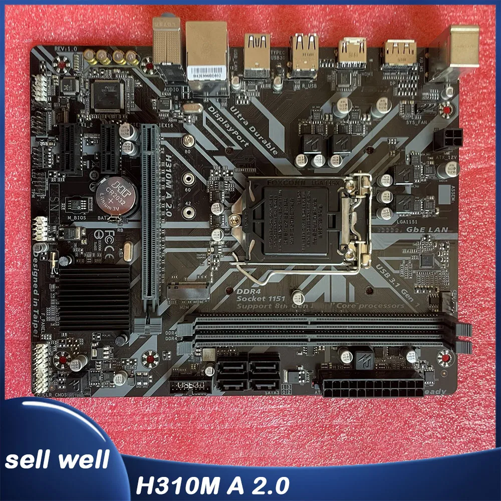 

H310M A 2.0 For G-i-g-a-b-y-t-e motherboard mATX DDR4 PCIE3.0 SATA M.2 HDMI+DVI-D