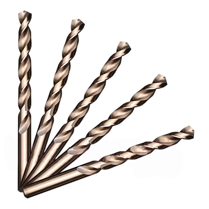 1-14mm HSSE-CO High Cobalt Superhard Twist Drill Bit Hole Opener Tool for Stainless Steel, Die Steel, Aluminum Alloy, Cast iron
