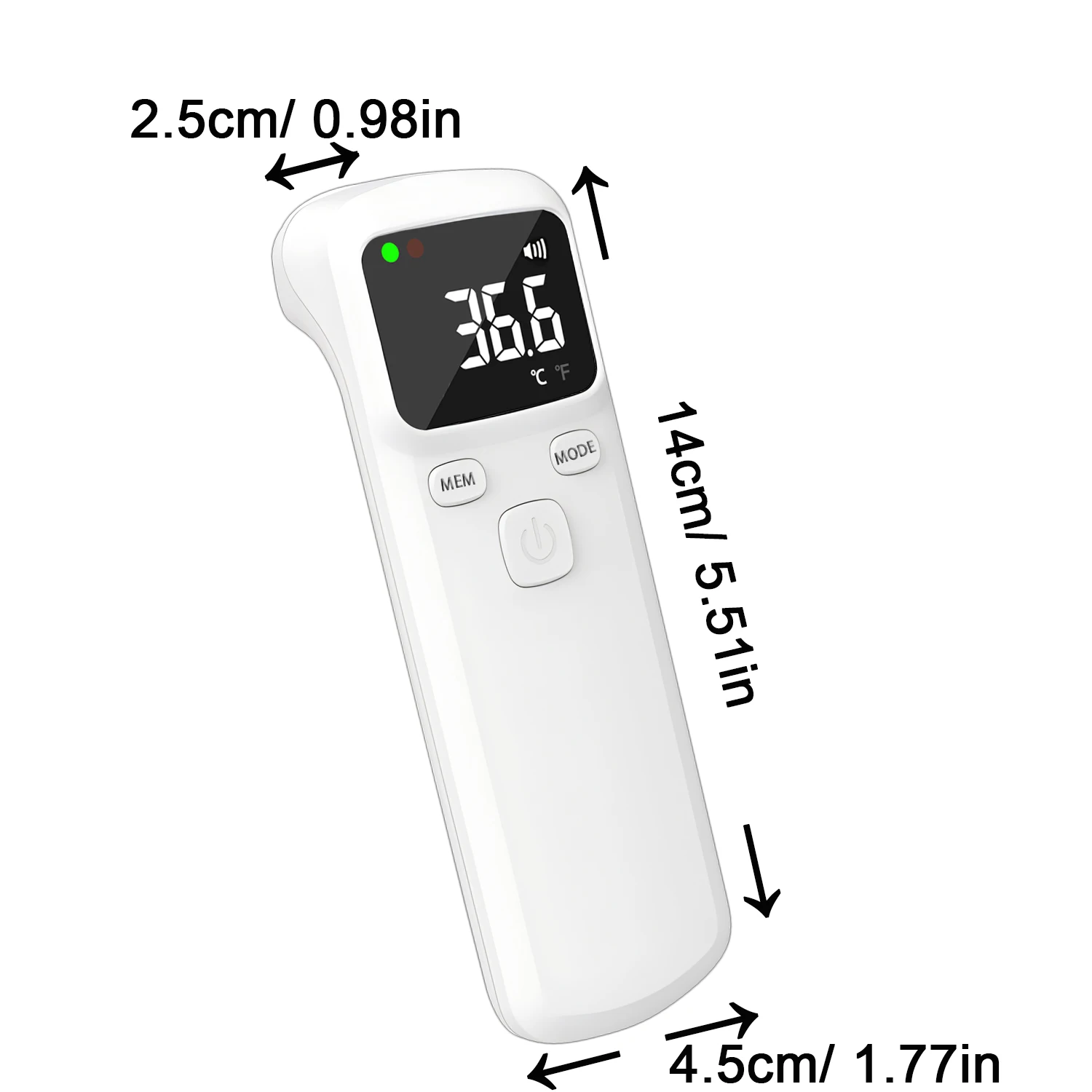 Infrared Digital Thermometer Forehead Ear Body Fever Termometre Multi-function Non-contact Temperature Measurement Device