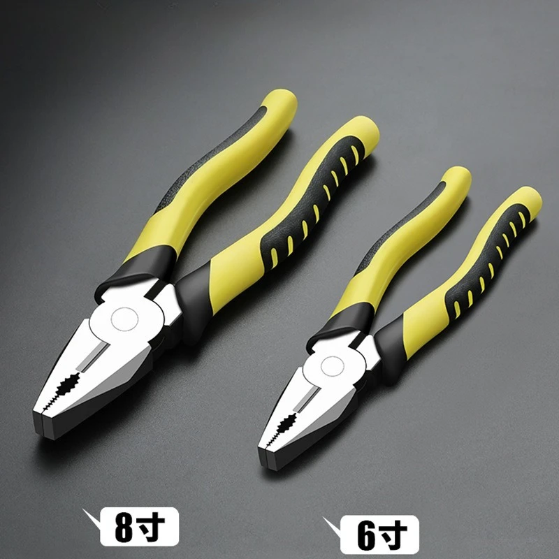 

Six-inch Industrial Grade Hardware Tools Needle Nose Pliers Carbon Steel Diagonal Pliers Tiger Skin Wire Pliers