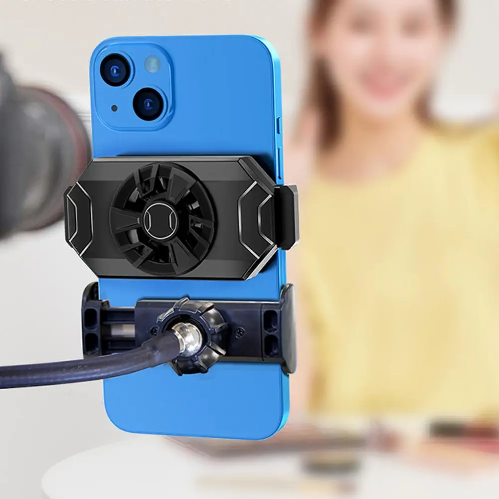 Mini Mobile Game Radiator With Fast Cooling And Mute Function Phone Cooling Fan For Gaming Artifact Air-cooled Mobile Phone V0O2