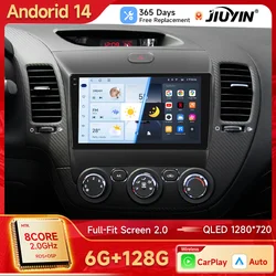 Android Auto Carplay For KIA K3 CERATO FORTE 3 YD Tuner 2013 2014 2015 2016 2017 Multimedia Car Radio Player Video WIFI+4G DSP