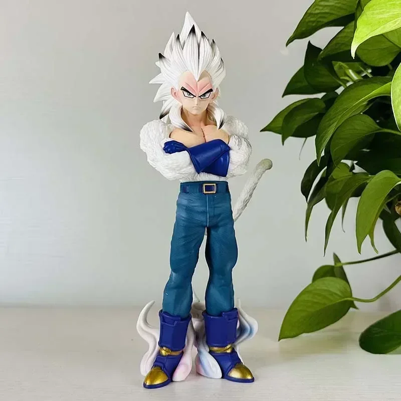 Figuras de Dragon Ball SSJ4 Vegeta de 29cm, figura de Anime SSJ5 GK, modelo Super Saiyan, colección de estatuas de PVC, adorno, juguetes para niños