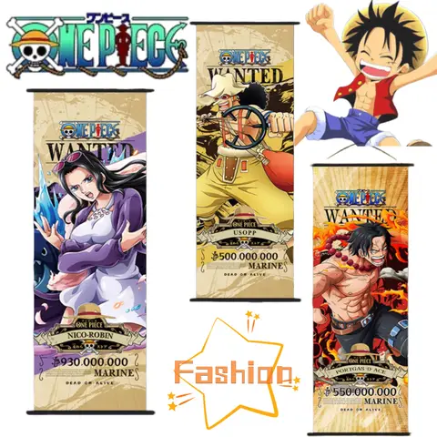 One Piece Luffy Chopper Usopp Poster New Creative Fashionable Personalized High-Value Living Room and Bedroom Decoration Gift