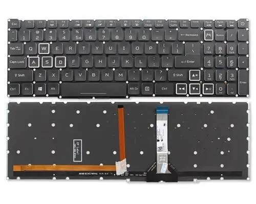 New for Acer Nitro AN515-45 AN515-56 AN517-41 AN517-53 US Backlit Keyboard