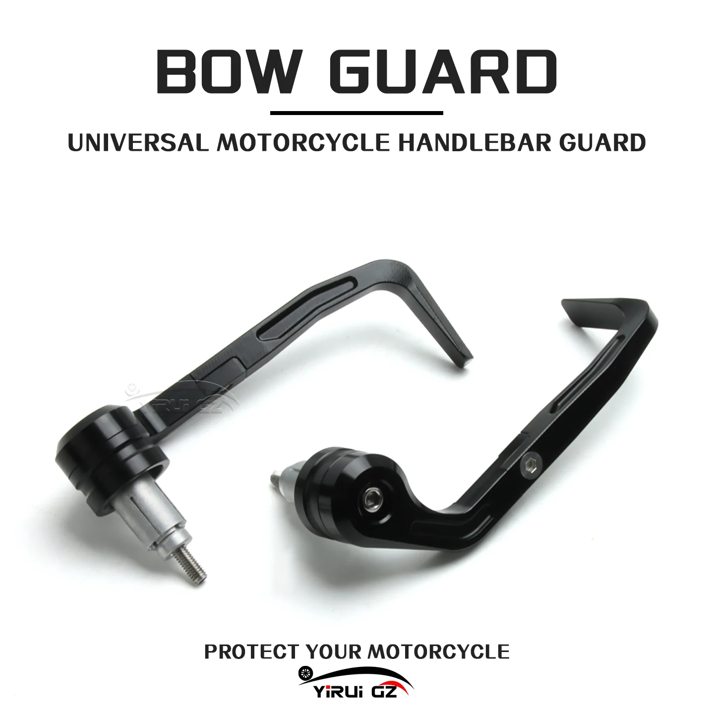 Pelindung Tuas Rem CNC Aluminium 7/8 Inci Pelindung Stang Universal untuk YAMAHA XMAX 125 300 400 XMAX 250