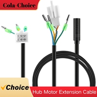 For Bafang Wheel Hub Motor Extension Cable 9 Pin E-bike Front Rear Wheel Motors Cable Connector Cord Electric Bicycle Accessorie