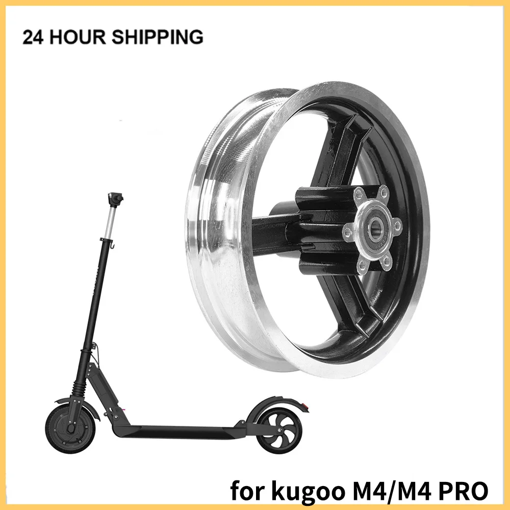 

Electric Scooter 10 Inch Wheel Hub Rim for Kugoo M4 and M4 Pro Front Wheel Tire Aluminium Alloy Replacement Parts