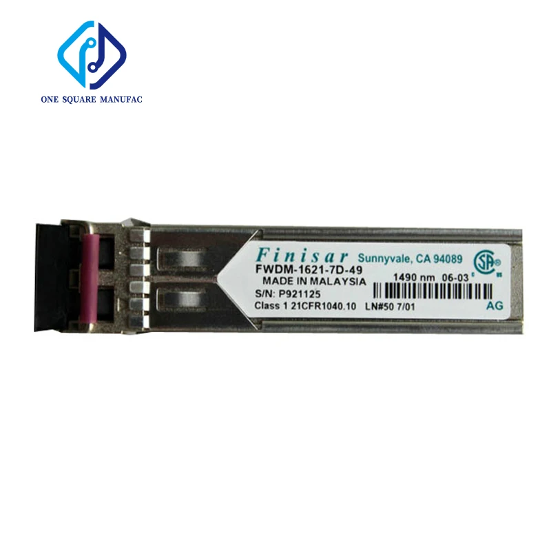 Finisar FWDM-1621-7D-49 1490 nm 80 km 2,5 G Singlemodul-SFP-Glasfaser-Modul-Transceiver