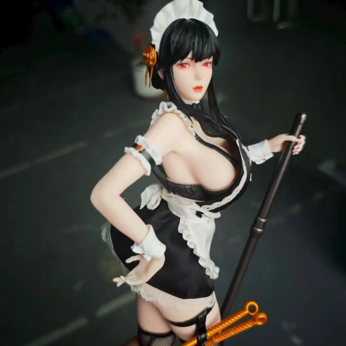 in stock Spy×Family Figure Yor Forger Figure Bagno Sexy Yor Anime Figurine Collezione in PVC Modello Decorazione da scrivania Statua della bambola