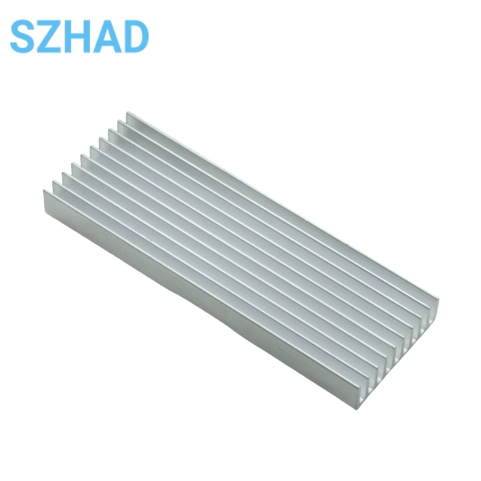 High Quality Heat Sink 100*35*10MM Aluminum Profile Radiator Ultrasonic Electronic Cooling Plate