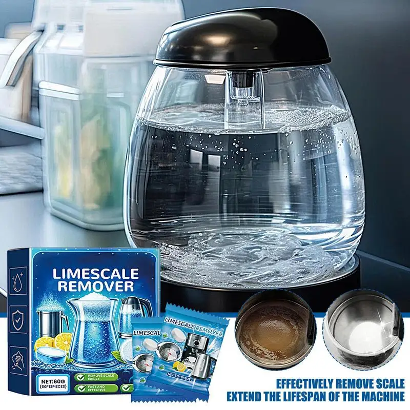 

12 шт., таблетки для очистки кофеварки