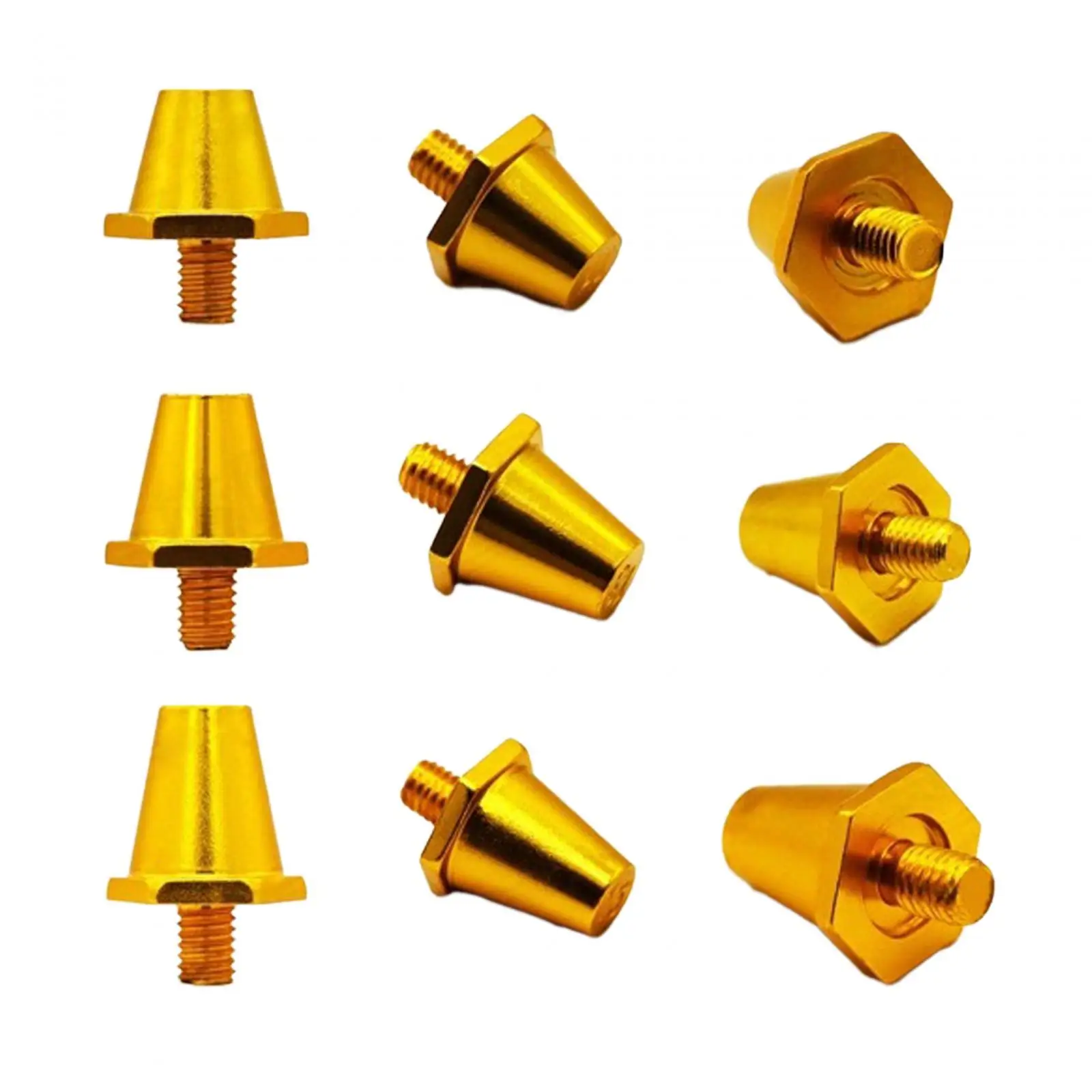 

12x Soccer Cleat Spikes, Football Studs Screw-in Replacement for Athletic Footwear