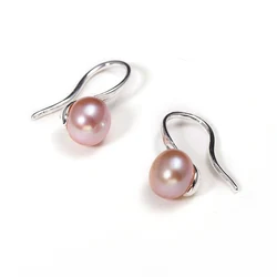 Hot High Quality Natural Freshwater Pearl Earrings Exquisite Jewelry Banquet Wedding Party Jewelry Gifts For Women