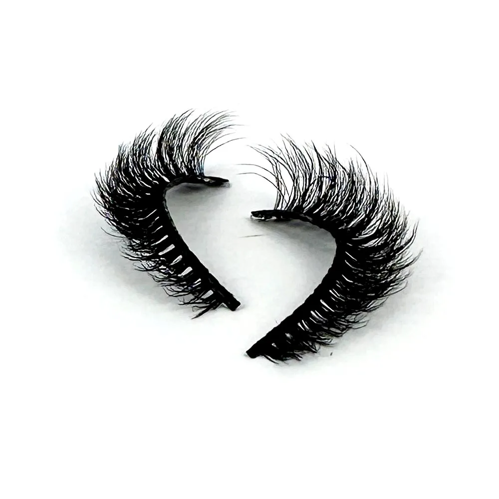 New 10 Pairs 3D Faux Mink False Eyelashes Natural Long Fluffy Eye Lashes Wispy Makeup Beauty Extension Short Fake Eyelashes