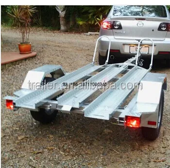 

2025 New Hot Dipped Galvanized Motorcycle Trailer Lightweight Compact