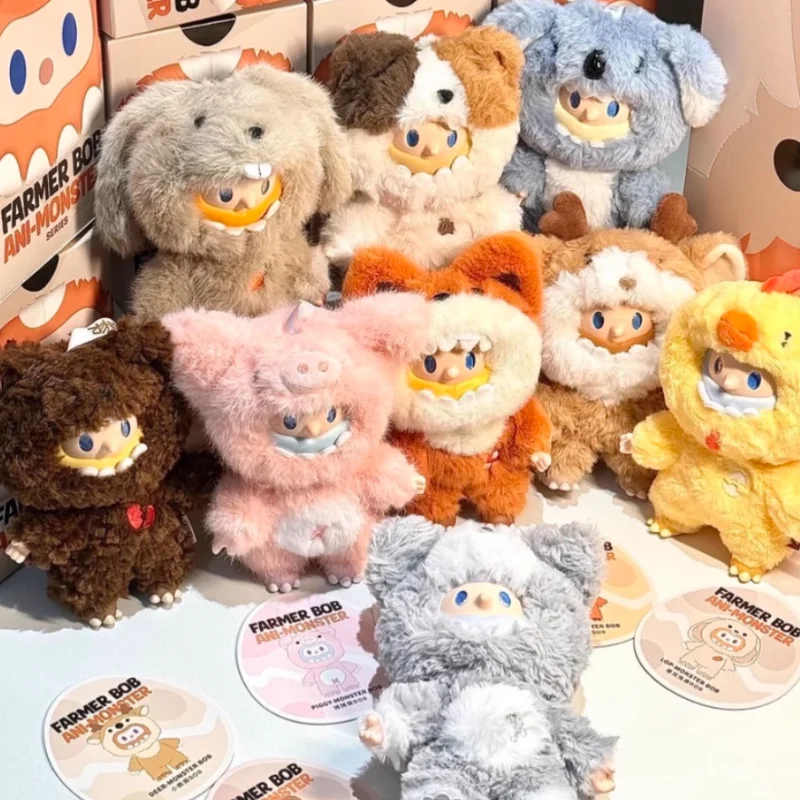 

Original Farmer Bob Ani Monster Series Blind Box Kawaii Plush Collectible Toy Desk Decor Ornament Customized Gifts