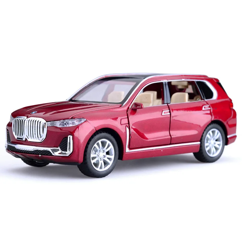 1:32 BMW X7 Car Model Alloy Car Die Cast Toy Car Model Pull Back Children\'s Toy Collectibles Free Shipping