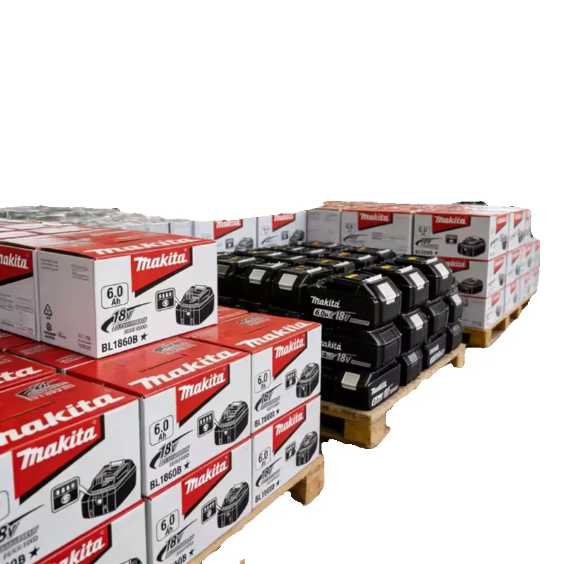 Original Makita 18V Akku mit Ladegerät Wiederaufladbarer Lithium-Ionen-Akku für BL1850 BL1880 BL1860B LXT400 Elektrowerkzeug Makita 18 V Batterie