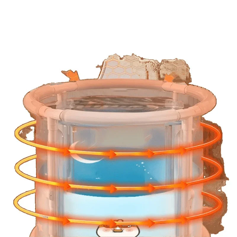 

Baby Swimmer Home, Swimming Pool Children's Baby Soaking Bath Thickened Bath Transparent