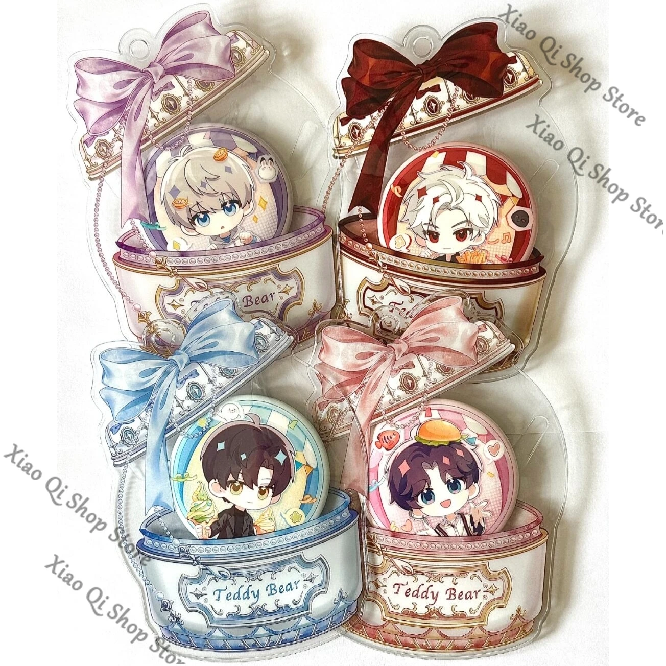 

Акриловый значок «Любовь и глубокое пространство», украшение Sylus Rafayel Zayne Xavier колеги, 58 мм, значок, изысканный кулон