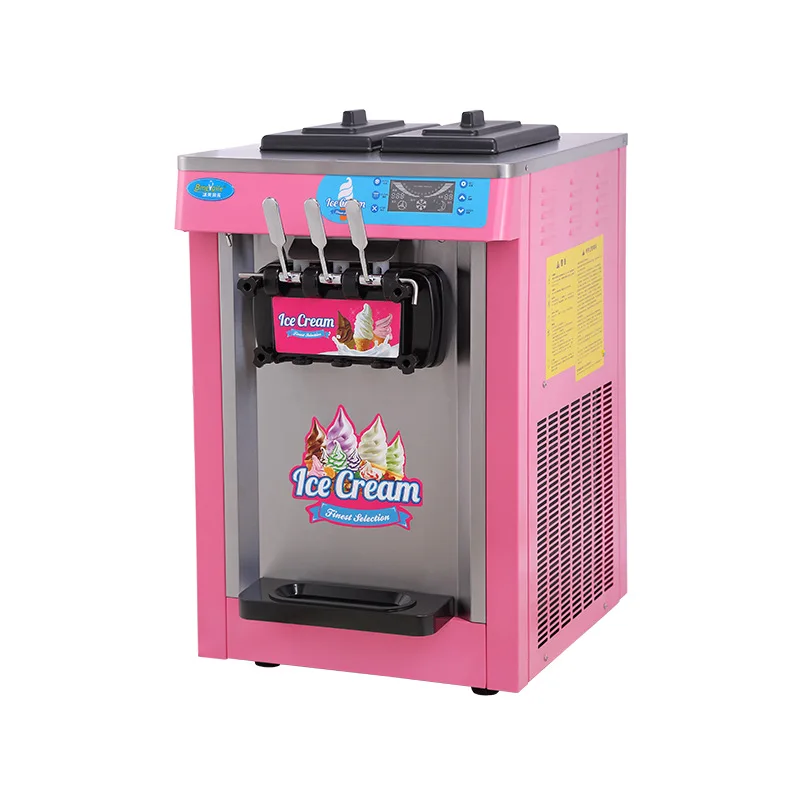 

Ice Cream Machine Commercial Desktop Automatic Three-Color Small