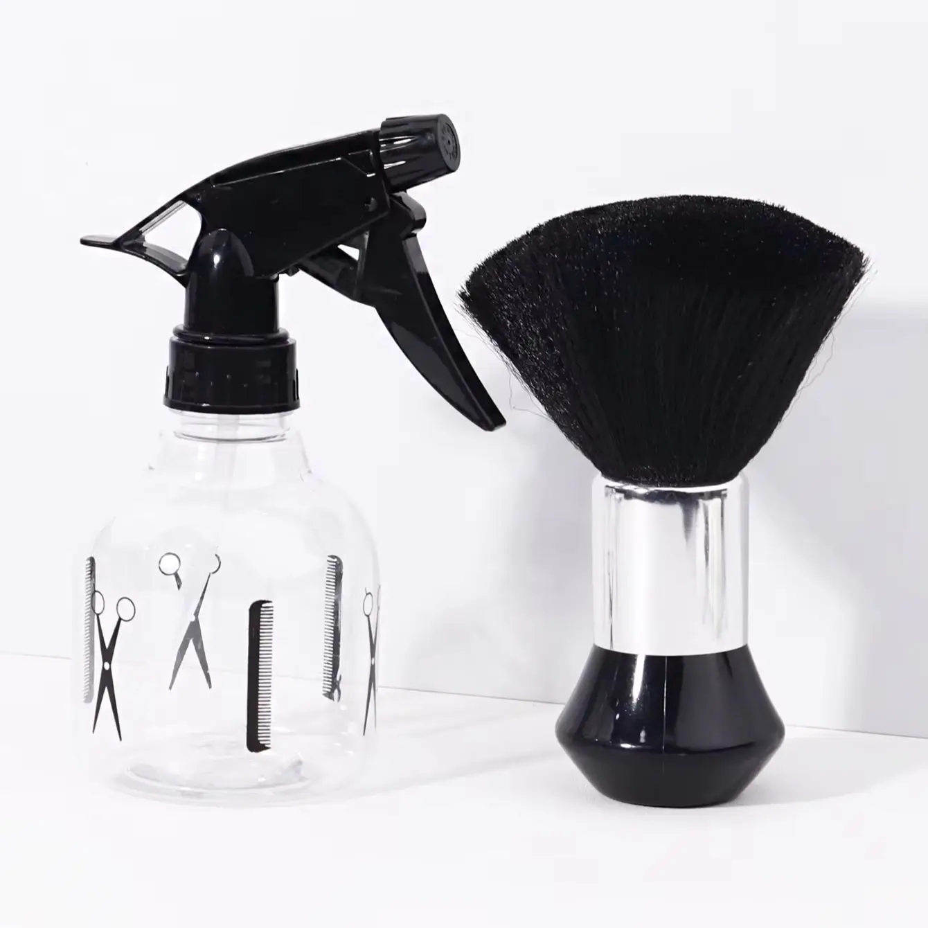 

Hair salon tool set - hair spray, hair neck dust collector, cleaning brush, suitable for hair salons, special for real hair wigs