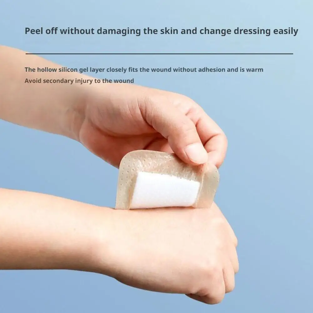 1 قطعة التهاب الضغط التصحيح العقيمة رغوة خلع الملابس هلام السيليكون ضغط قرحة السرير المسنين الأرداف الضغط التصحيح #5