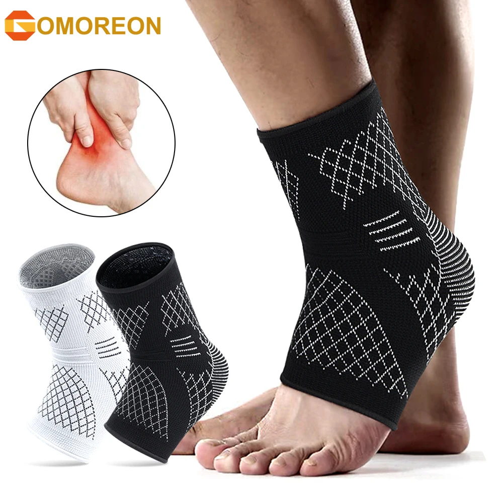 1Pcs Ankle Brace for Men Women, Tendonitis & Arthritis Ankle Support Sports Running, Torn Ligaments & Stabilizing Ankle Wrap