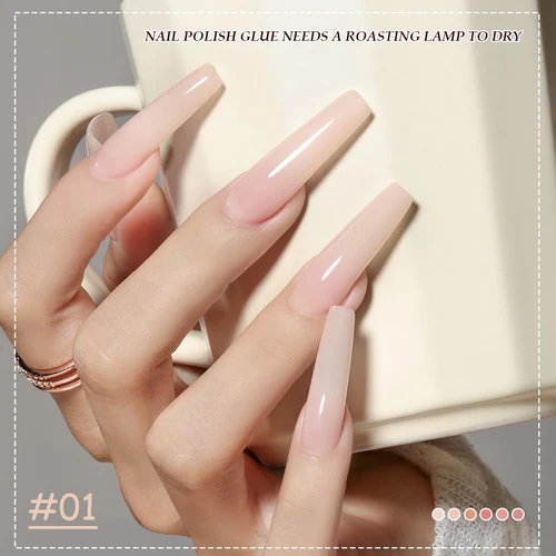 Imagen 2 del producto SHAKA 10ml nuevo Popular juego de esmalte de uñas de color rosa hielo arte de uñas semipermanente remojo UV LED salón de uñas DIY Gel de salón de uñas 4 vendido