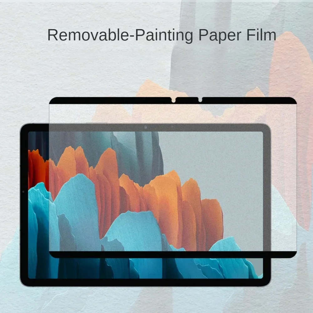 

Paper Feeling Screen Protector Film for Samsung Galaxy Tab S7 S8 S9 S10 Plus Fe Ultra S6 Lite Removable Matte Pet Painting