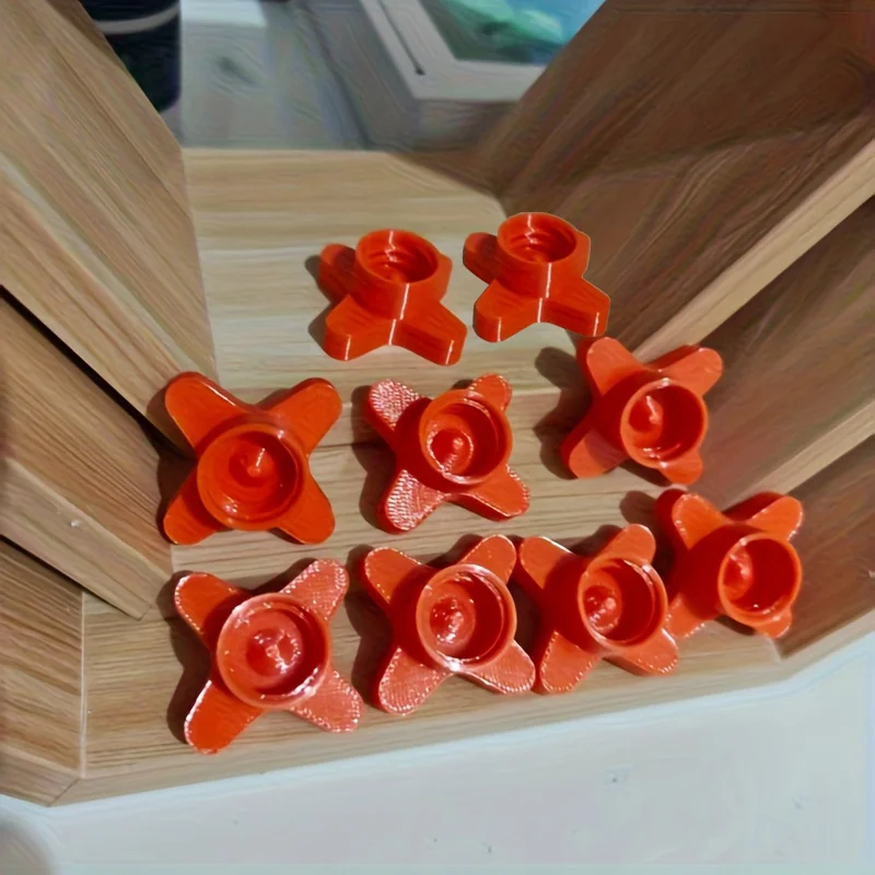 9pcs Polygon Anti-hardening Is Used for Standard Diameter Sealing Cover, Sealing, Leak-proof and Waste-proof, Reusable Pipe