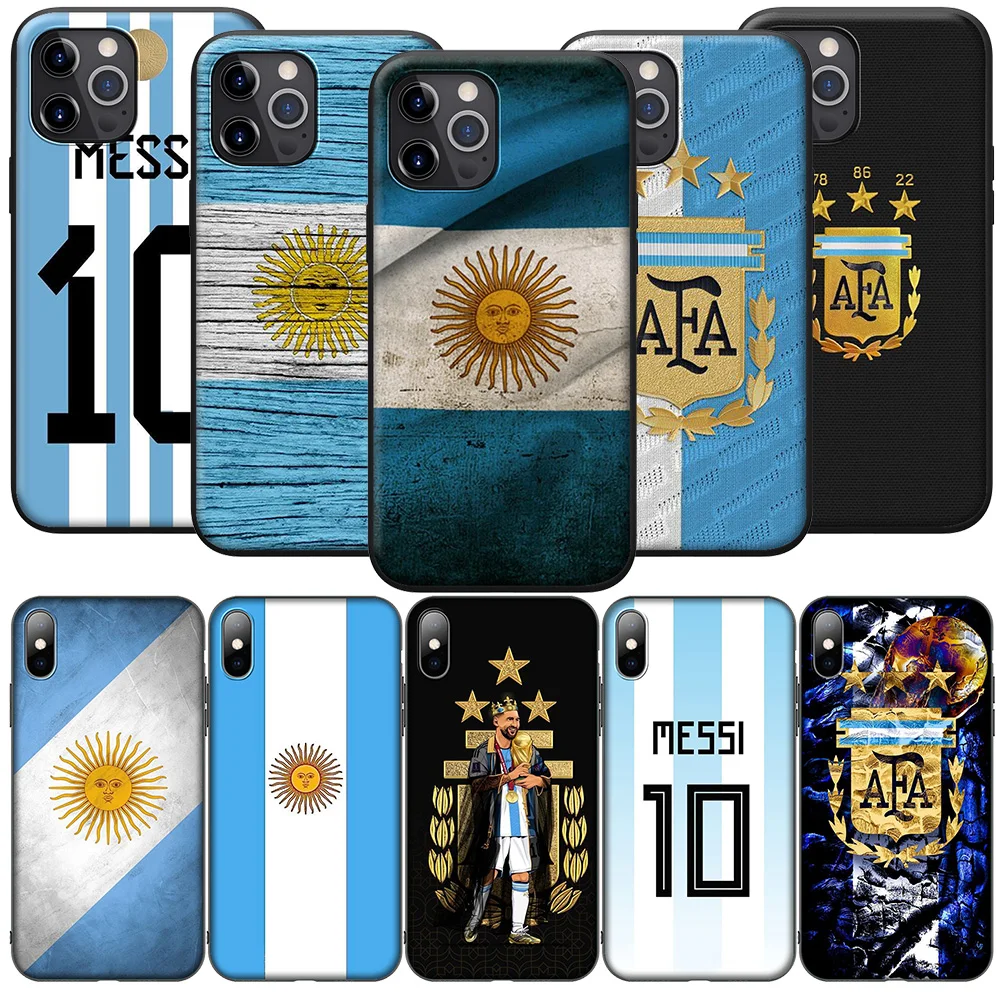 Argentina Flag 10 Football New High-End Soft Case for Huawei Mate 20 P20 P30 Y8P Y8S Y9S Y7A Y9A Y5P Lite Pro