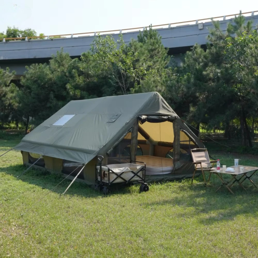 Outdoor Portable Waterproof Inflatable Camping Tent Quickly And Automatically Opens 6.3 Meters Oxford Event Wedding Party