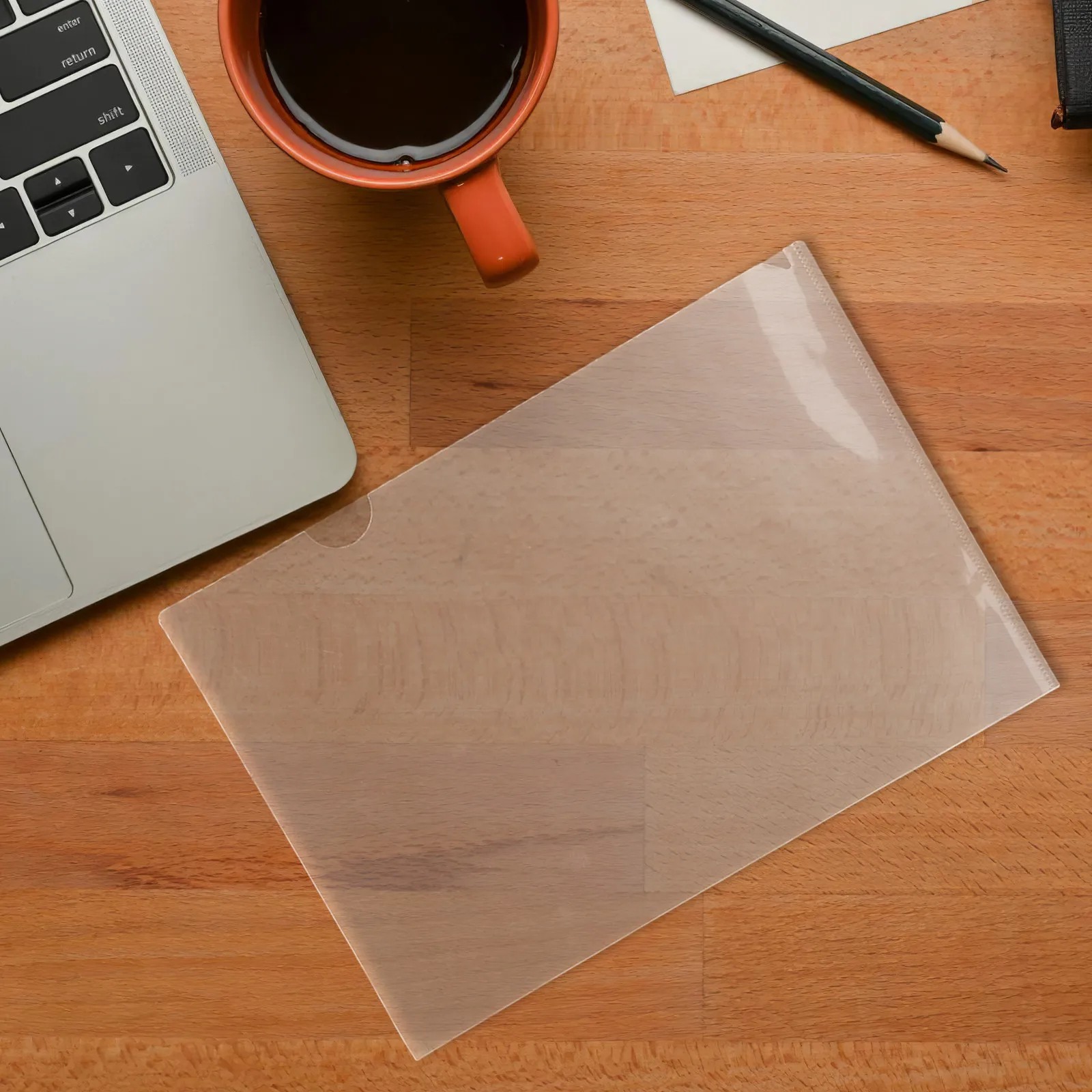 File Folder Document Organizer Transparent Material Large Capacity Office Use File Storage Folder Professional Office