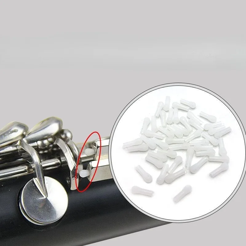 Barra de Ajuste de Plástico para Clarinete Bb, Parafuso de Conexão, Adequado para Acessórios de Clarinete Bb com Tecla Lateral Tamanho BUFFET