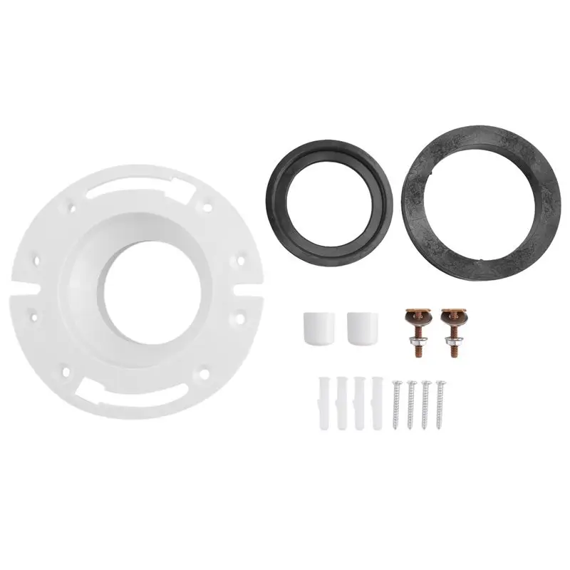 

ABTU-High-Quality RV Toilet Seal & Flange Kit - Perfectly Compatible With RV 300/310/320 Series Toilets Durable Easy To Use