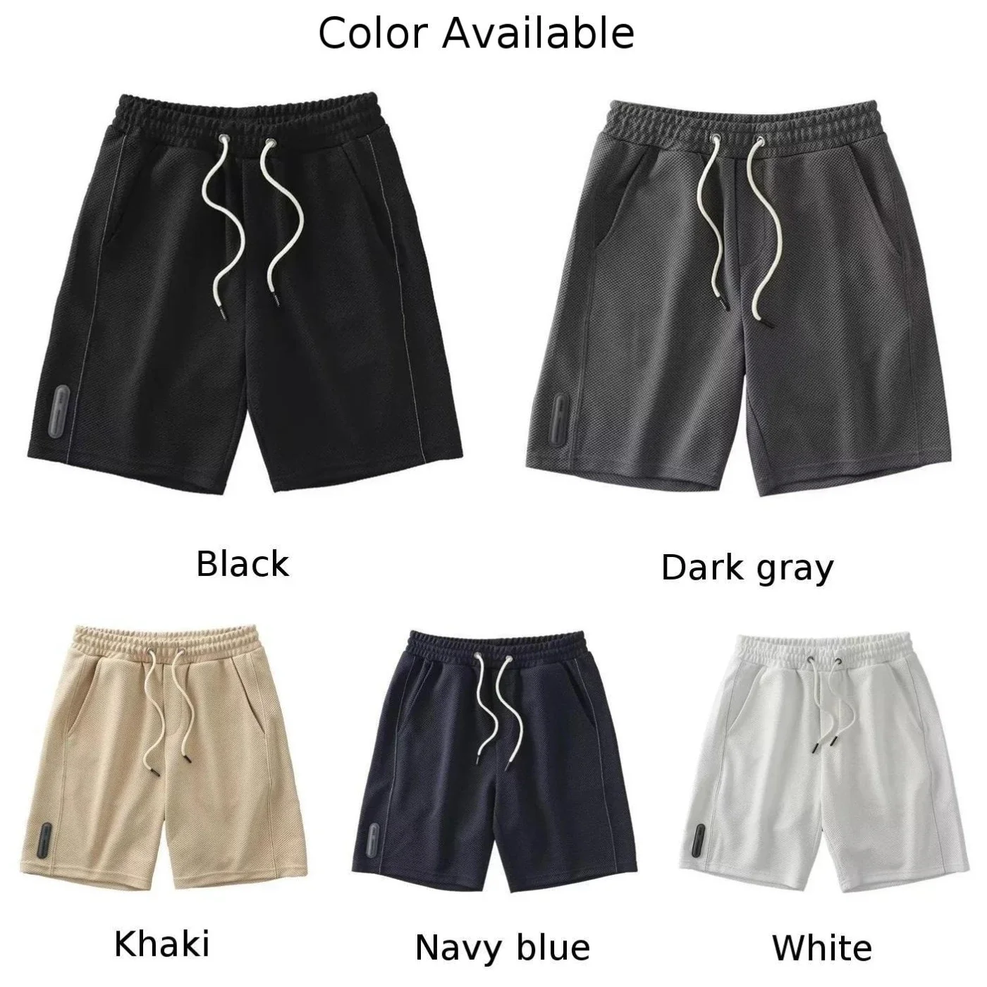 Cómodos pantalones cortos de moda para hombre, pantalones cortos para Fitness, senderismo, trotar, pantalones cortos sueltos, entrenamiento, transpirable, informal, Chino