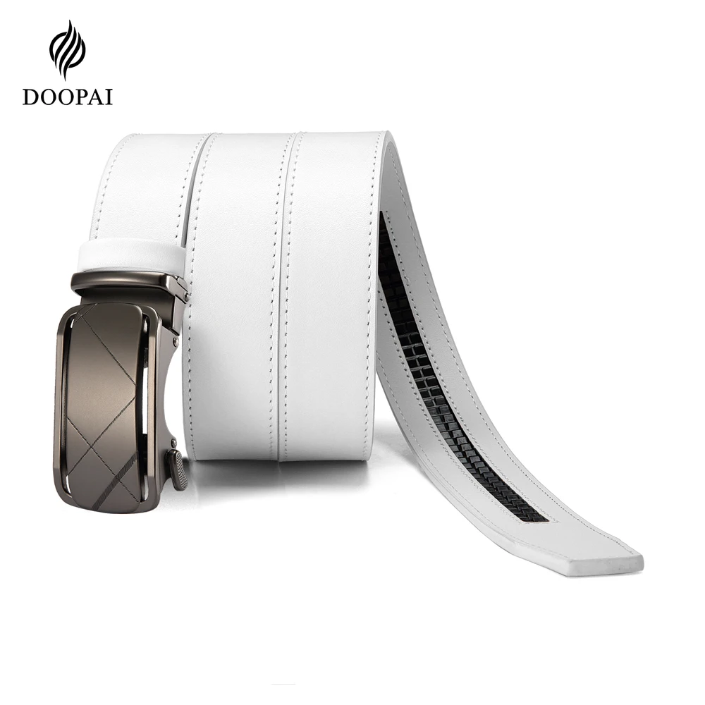 

Мужской ремень из натуральной кожи, модный ремень с автоматической пряжкой для популярного бизнеса, мужской ремень высокого качества