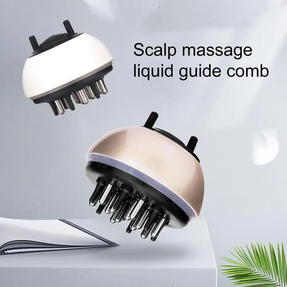 

Convenient Serum Applicator Comb Reusable Ergonomic Shape Long-Lasting Scalp Liquid Applicator for Women