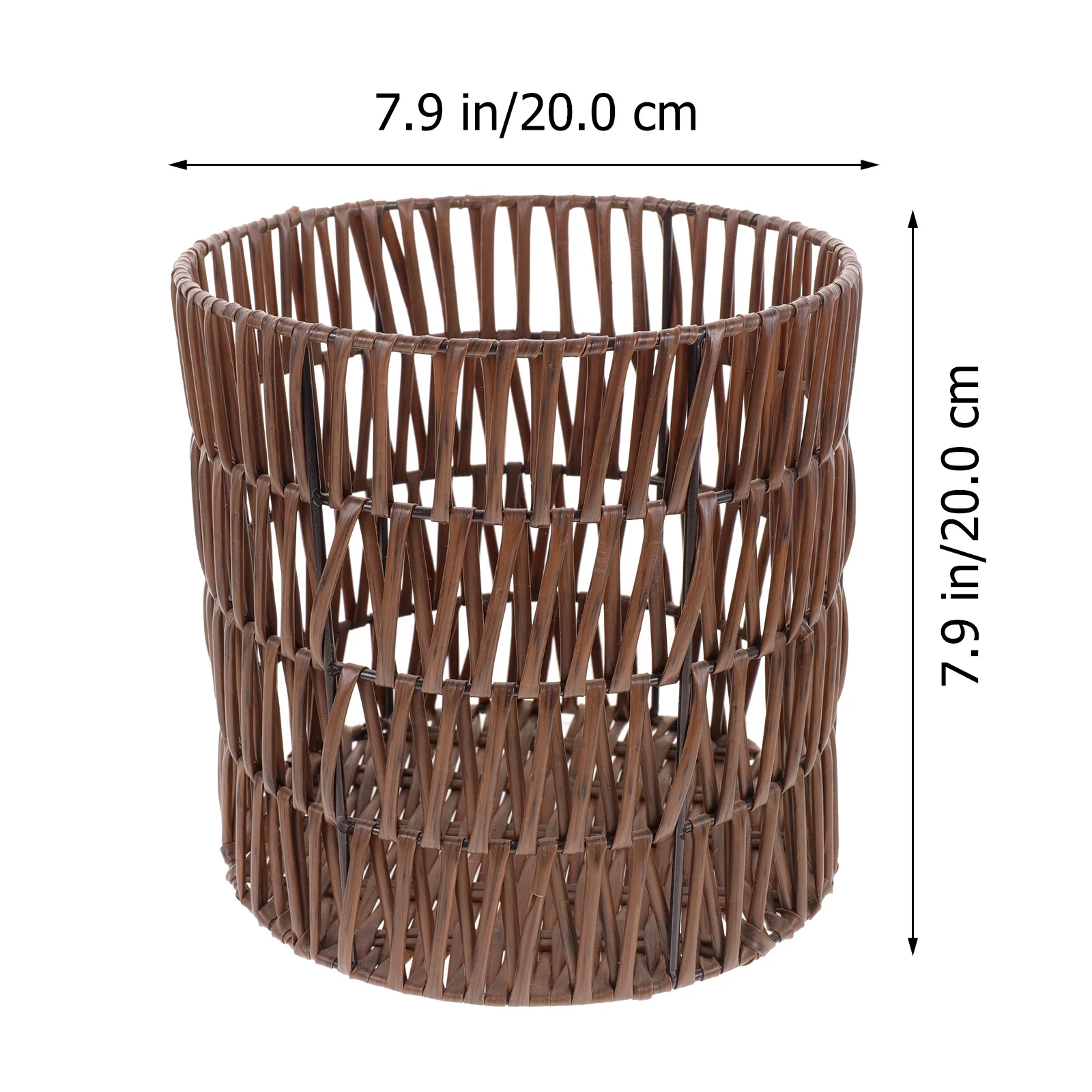

Woven Storage Basket for Snacks Cosmetics and Small Items Organizer - Decorative Desktop Basket for Home Office Living Room