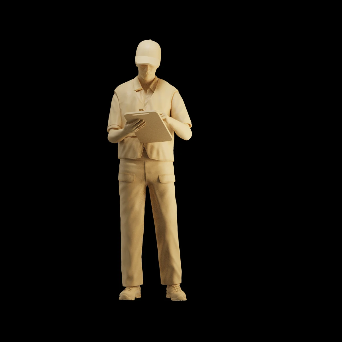 تمثال المنمنمات 1/64 عمال إدارة الطريق أداة شخصيات الطريق ثلاثية الأبعاد طباعة ديوراما دمية طاولة الرمل المشهد الدعائم عرض