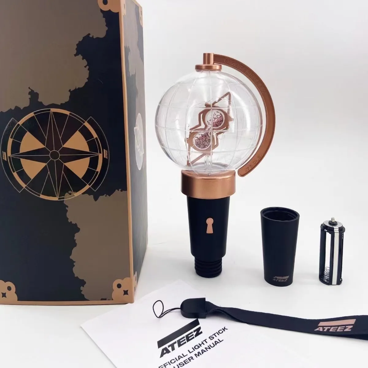 Ateez Idol Lightstick Light Stick Concert Hand Lamp Party Flash Fluorescent Support Stick Jongho Mingi Yeosang Yunho Fans Gift